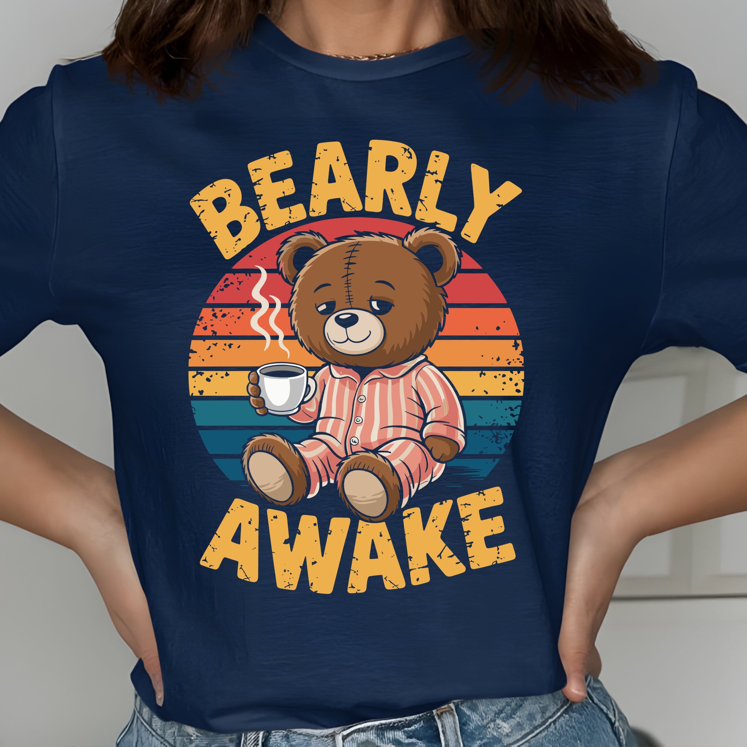 Bearly Awake Teddy Bear T-Shirts