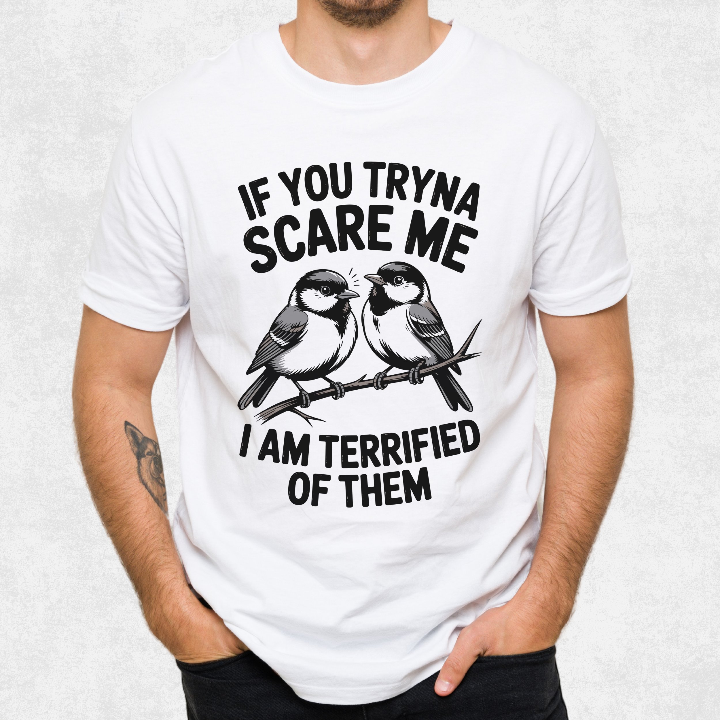 Terrified by Tits T-Shirts