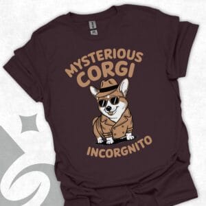 Mysterious Corgi Incorgnito T-Shirts