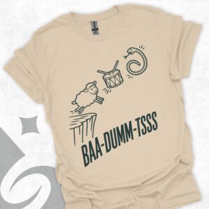 Baa-Dumm-Tsss Cliff Jump T-Shirts