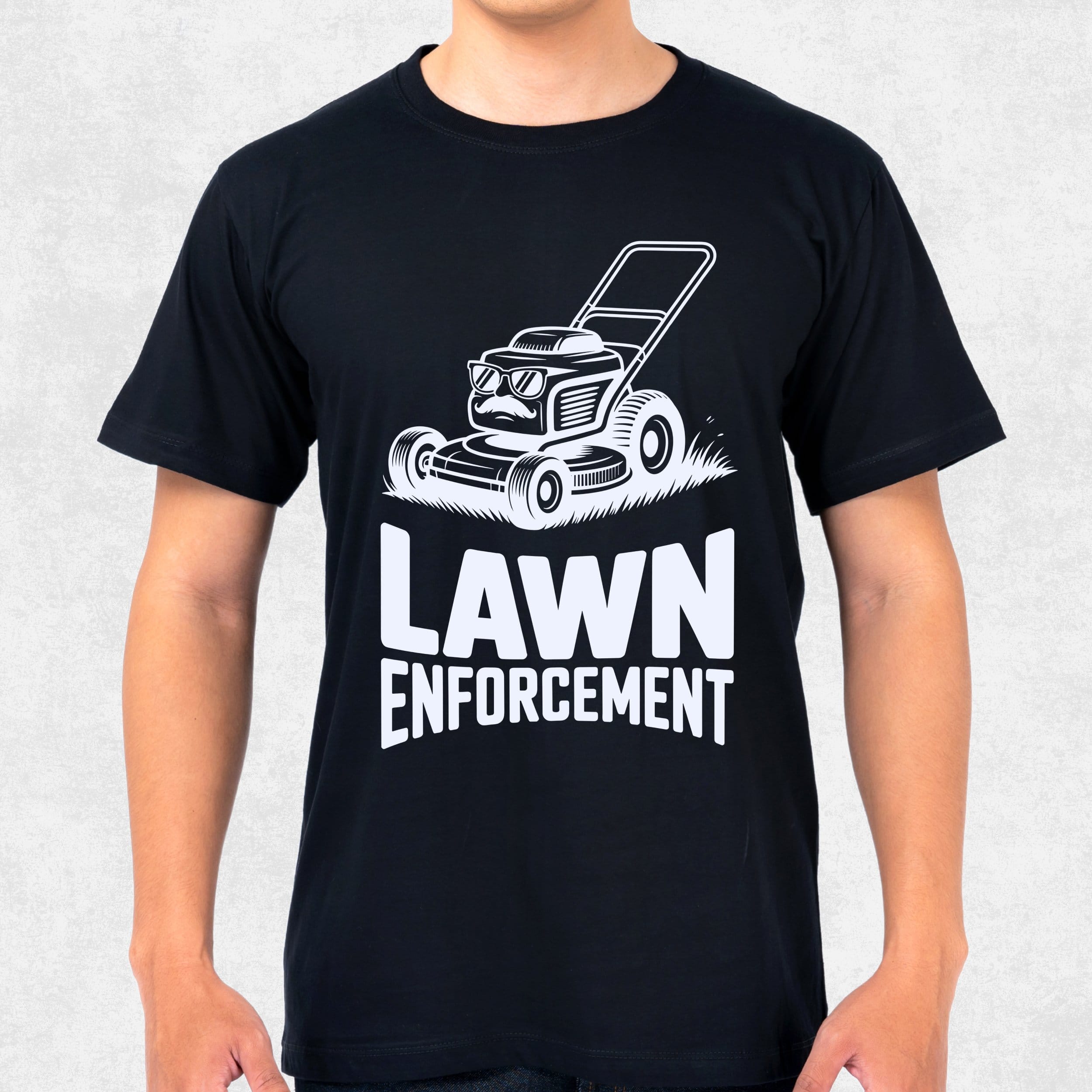 Lawn Enforcement Dad T-Shirt