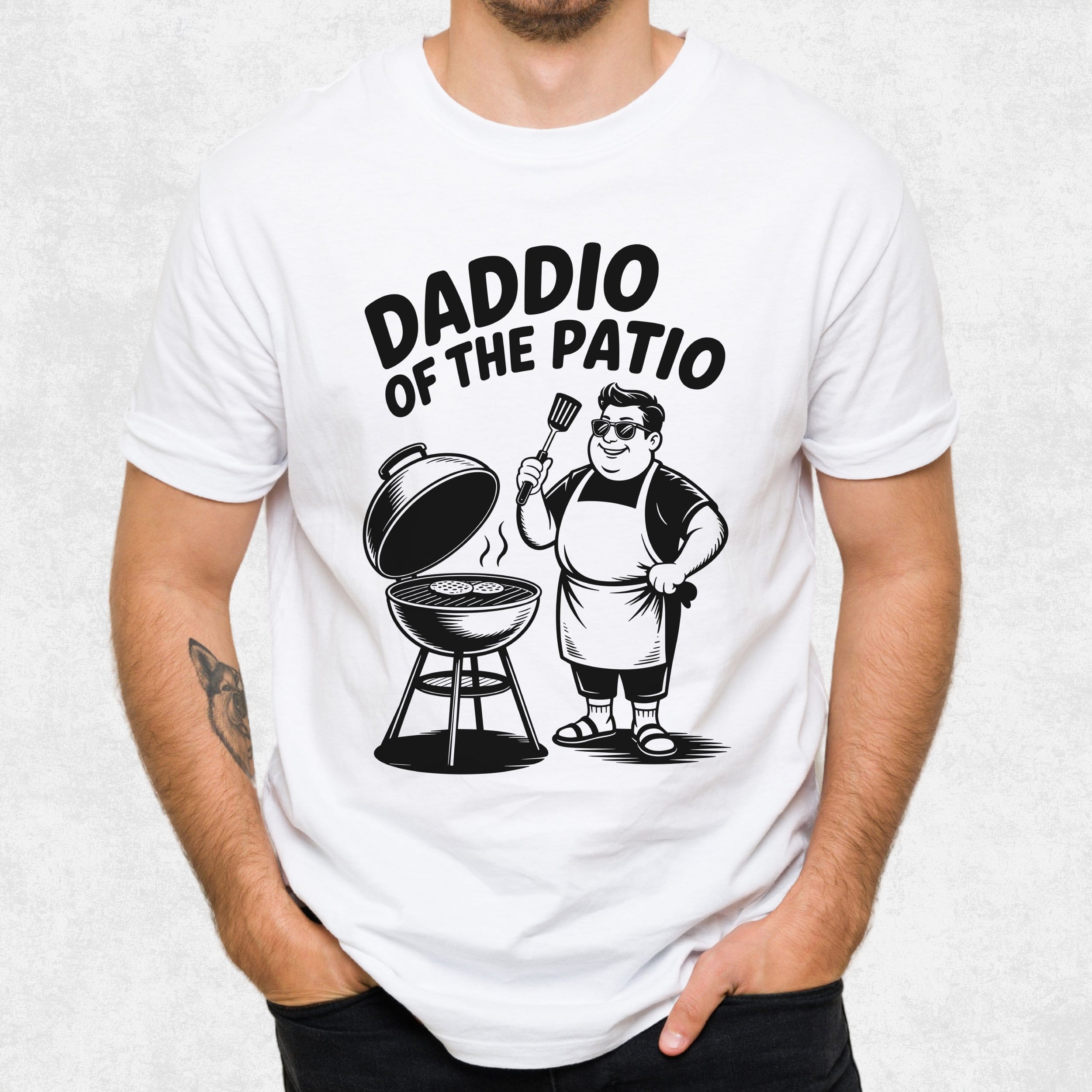 Daddio Of The Patio BBQ T-Shirt