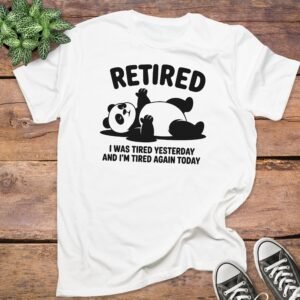 Retired Panda T-Shirts