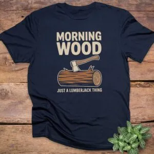 Morning Wood Just a Lumberjack Thing T-Shirt