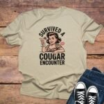 Survived a Cougar Encounter T-Shirt