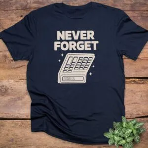 Never Forget Retro Boobies T-Shirt