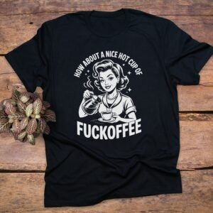 How About a Nice Hot Cup of F*ckoffee Adult T-Shirt