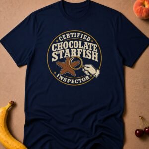 Certified Chocolate Starfish Inspector T-Shirt