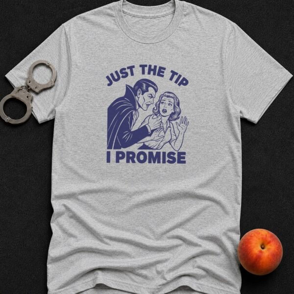 Just The Tip I Promise T-Shirt funny adult humor t-shirt