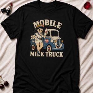Mobile Milk Truck T-Shirt