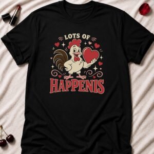 Lots Of Happenis Cock T-Shirt funny adult humor t-shirt