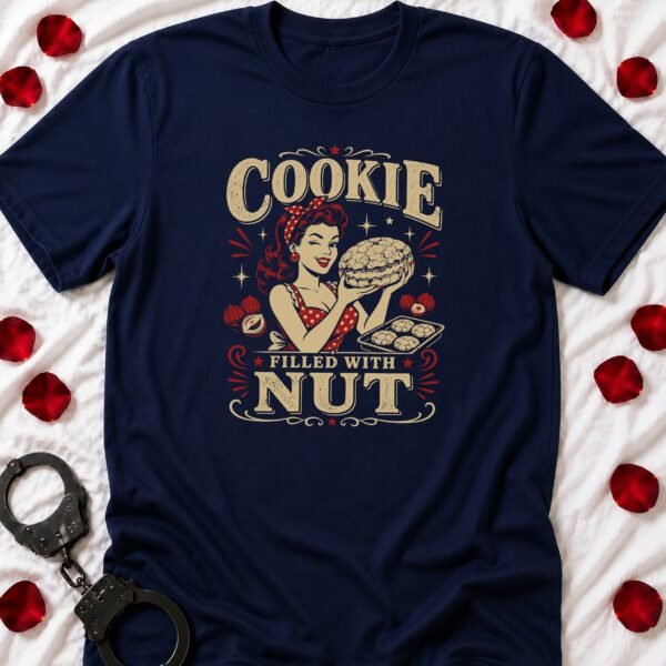 Cookie Nut - Funny Women's Graphic T-Shirt | Imaginatio