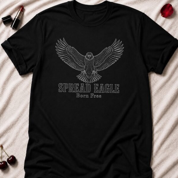 Spread Eagle Born Free T-Shirt