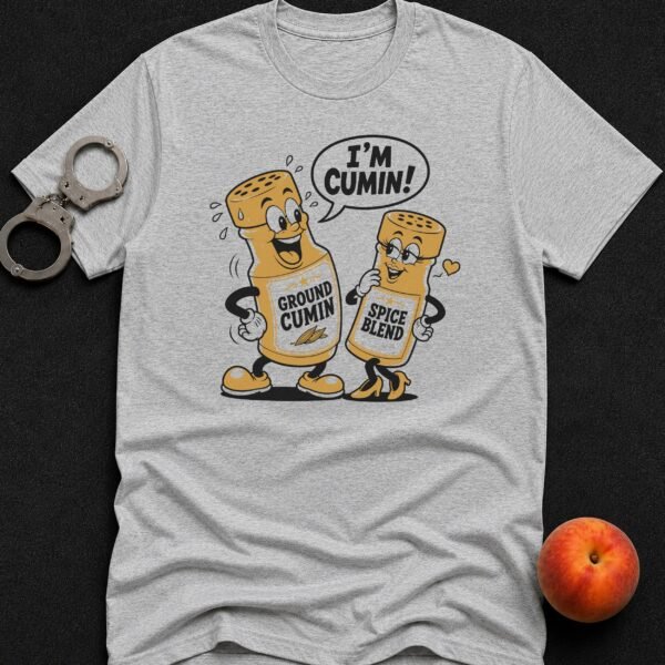 I'm Cumin - Funny Men's Graphic T-Shirt | Imaginatio
