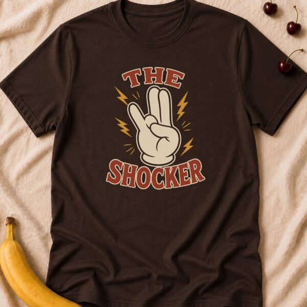 The Shocker - Funny Men's Graphic T-Shirt | Imaginatio