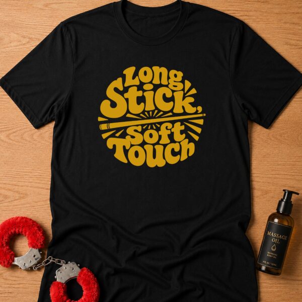 Long Stick, Soft Touch Billiards T-Shirt