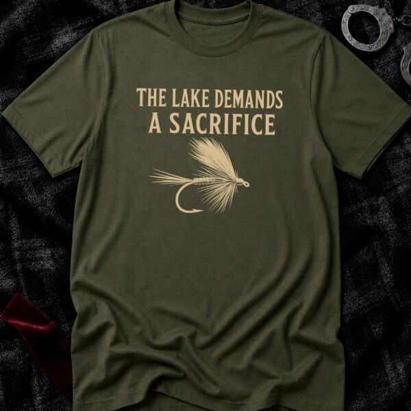Lake Demands Sacrifice Fishing T-Shirt