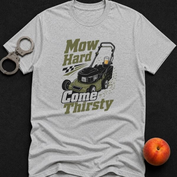 Mow Hard Come Thirsty T-Shirt