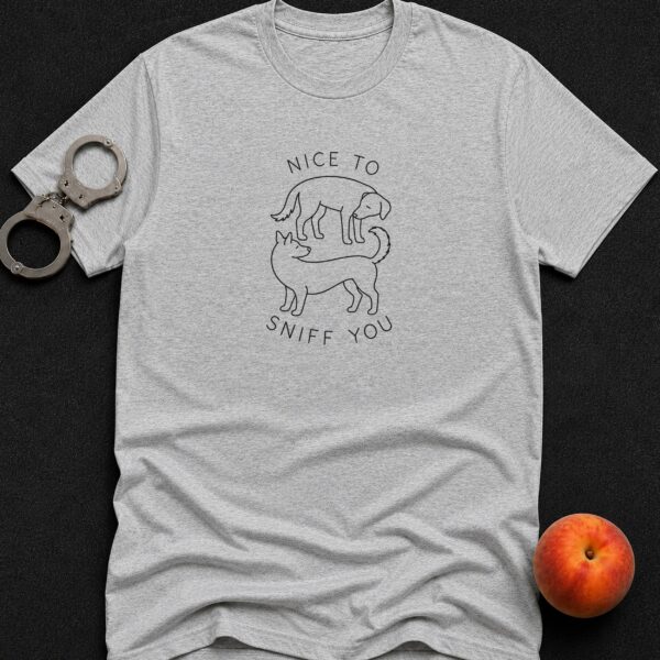 Nice to Sniff You - Funny Men's Graphic T-Shirt | Imaginatio