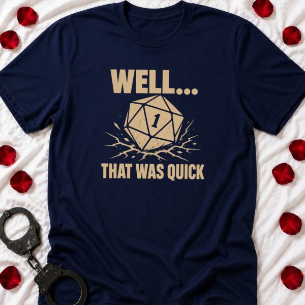 D&D Critical Fail Dice T-Shirt
