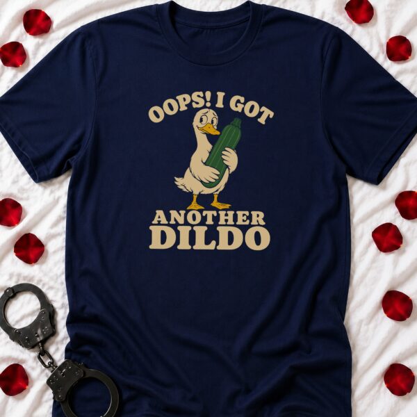 Duck Zucchini t-shirt with novelty vegetable graphic