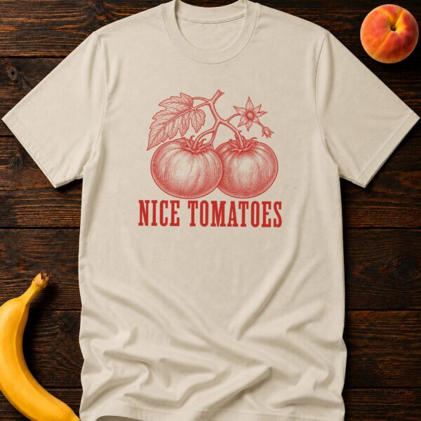 Nice Tomatoes - Funny Women's Graphic T-Shirt | Imaginatio